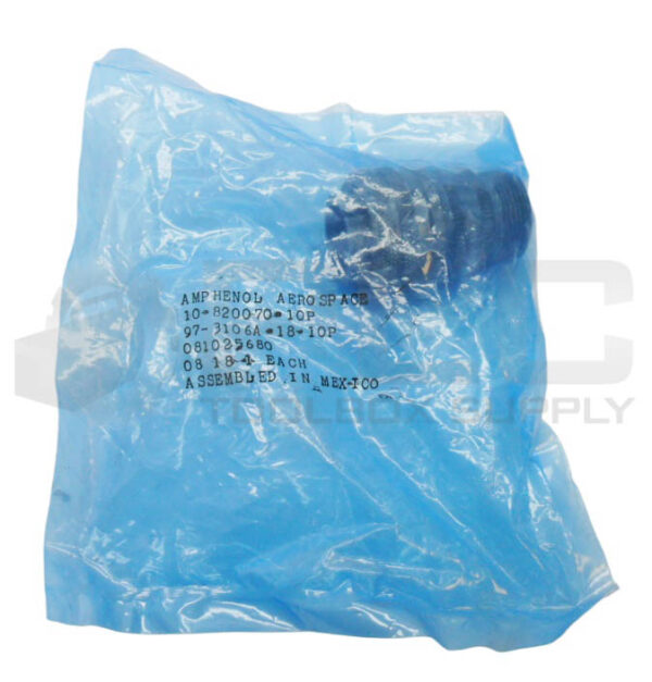 SEALED NEW AMPHENOL 97-3106A-18-10P CONNECTOR PLUG 10-8200-70-10P