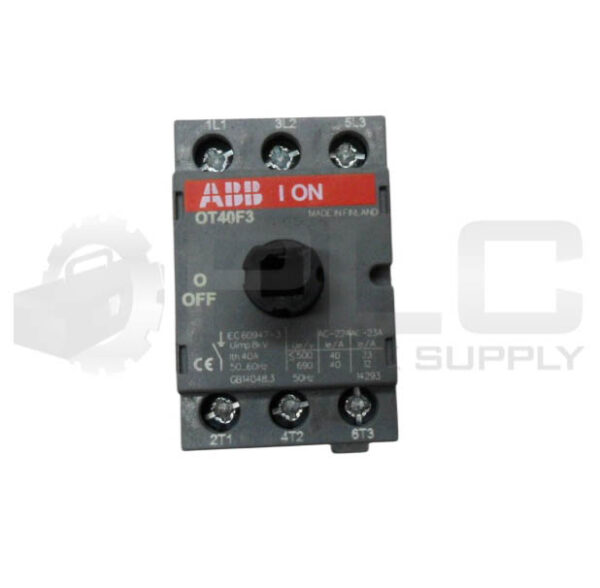 ABB OT40F3 DISCONNECT SWITCH 40A 50/60HZ 690V - Image 2