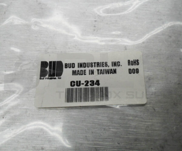 SEALED NEW BUD INDUSTRIES CU-234 ALUMINUM ECONOBOX 4-3/4" X 3-3/4" X 2-1/4" - Image 3