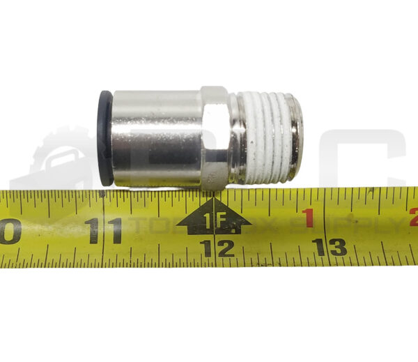 LOT OF 3 NEW LEGRIS 1/2 PUSH TO CONNECT MALE FITTING NICKEL PLATED BRASS - Image 4