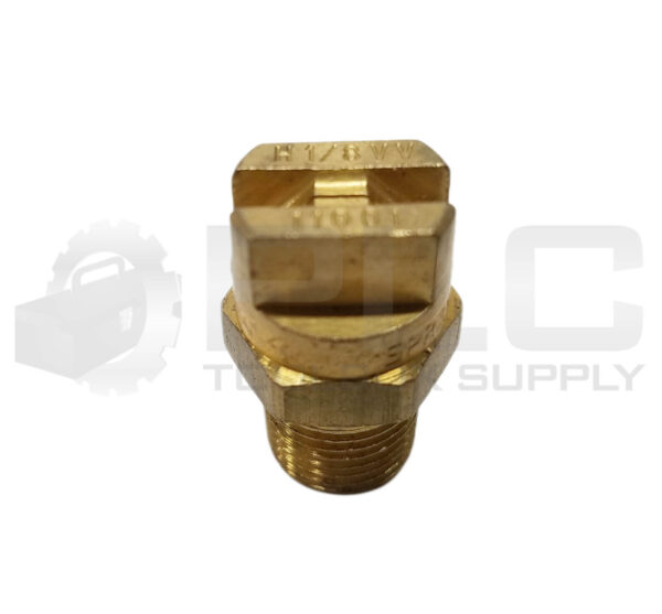 LOT OF 8 NEW SPRAYING SYSTEMS H1/8VV-11001 VeeJet NOZZLE BRASS 1/8in - Image 2