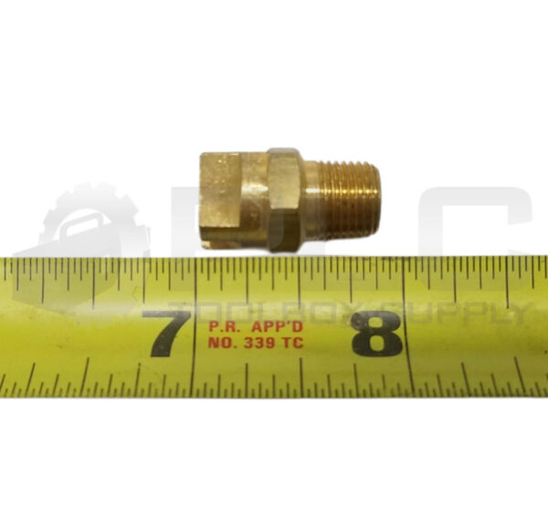 LOT OF 8 NEW SPRAYING SYSTEMS H1/8VV-11001 VeeJet NOZZLE BRASS 1/8in - Image 3