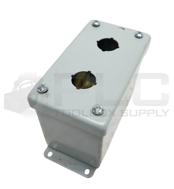 NEW HOFFMAN E2PBGXM PUSH BUTTON ENCLOSURE 6 x 2.75 x 3.75in