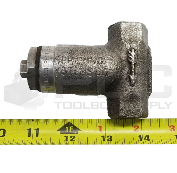 NEW SPRYAING SYSTEMS 1/4 TW SS STRAINER STAINLESS STEEL 1/4" - Image 3