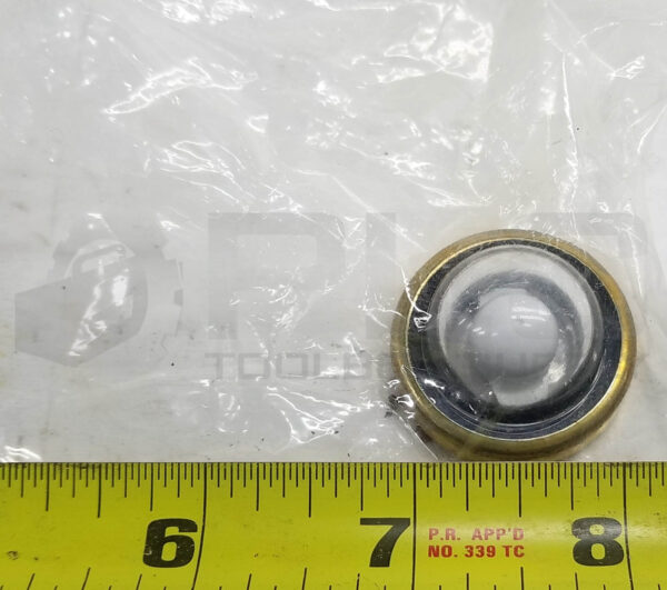 LOT OF 2 SEALED NEW GITS MFG 04100 DW-40 PRESS FIT OBSERVA DOME BRASS 1100-1 - Image 2