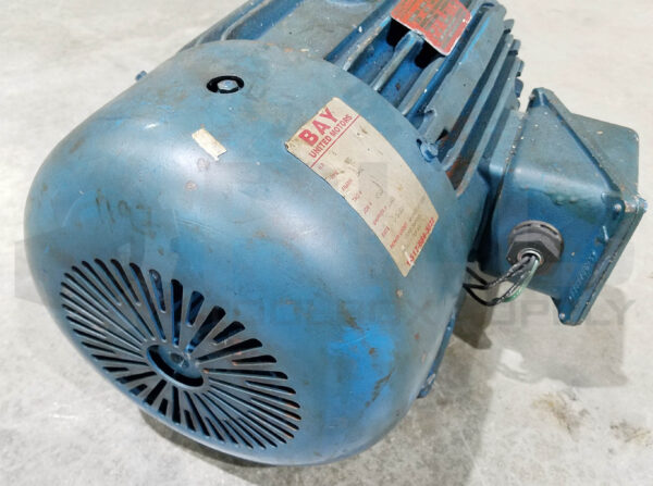 DELCO 3G3404 MOTOR 5HP 3PH 1175RPM FR: 254U - Image 3