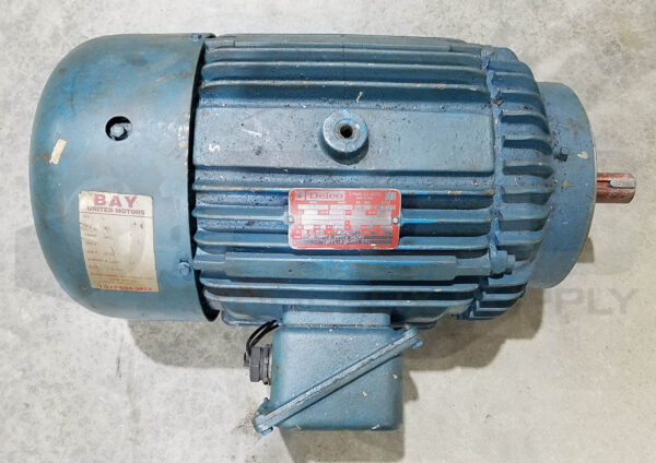 DELCO 3G3404 MOTOR 5HP 3PH 1175RPM FR: 254U - Image 4