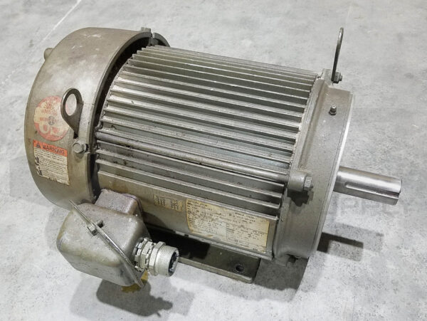 US MOTORS T763A MOTOR 7.5HP 3PH 1760RPM FR: 213T, U7E2D - Image 2