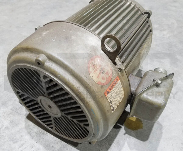 US MOTORS T763A MOTOR 7.5HP 3PH 1760RPM FR: 213T, U7E2D - Image 4