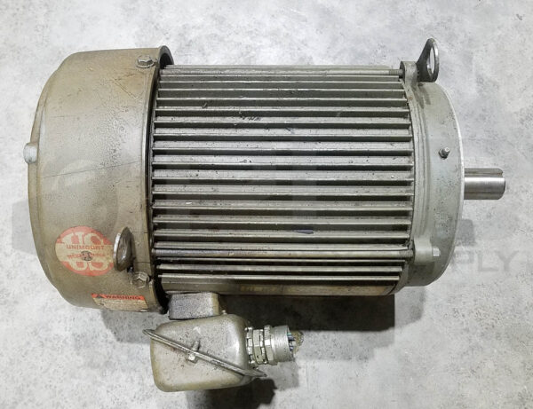 US MOTORS T763A MOTOR 7.5HP 3PH 1760RPM FR: 213T, U7E2D *READ - Image 4