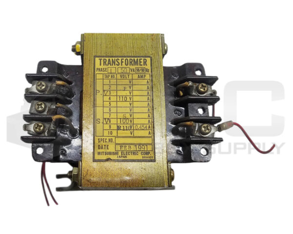 MITSUBISHI TRANSFORMER 1PH 50VA 50/60Hz BT-5110 - Image 3