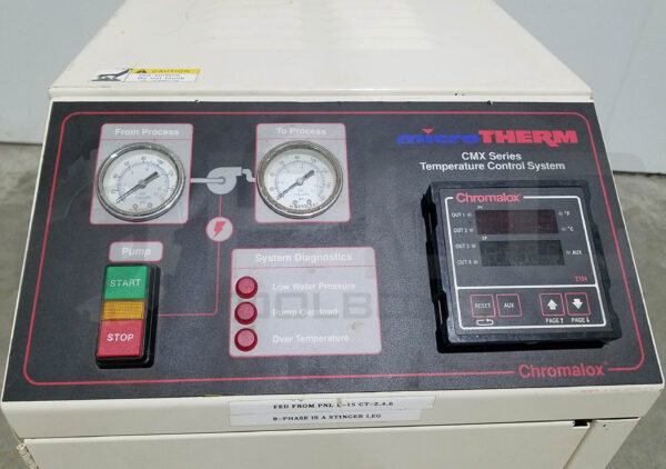 CHROMALOX CMX-250-24DP3 MICROTHERM CMX SERIES TEMPRATURE CONTROL SYSTEM - Image 5