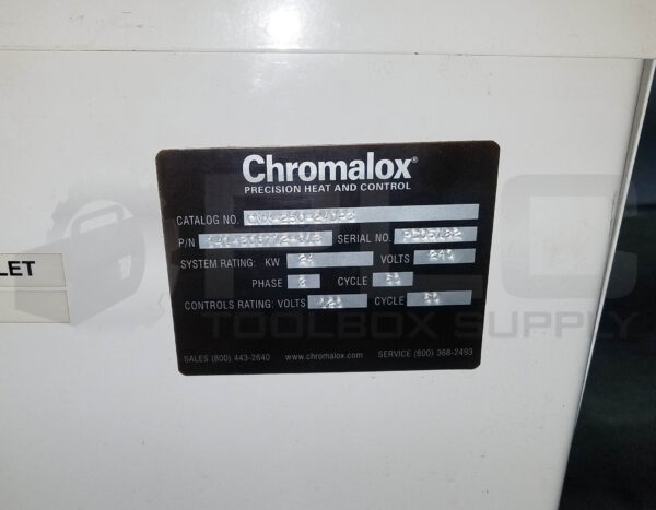CHROMALOX CMX-250-24DP3 MICROTHERM CMX SERIES TEMPRATURE CONTROL SYSTEM - Image 9