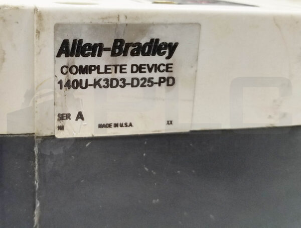 ALLEN BRADLEY 140U-K3D3-D25-PD/A CIRCUIT BREAKER 250AMP 3P THERMAL MAGNETIC TRIP - Image 7