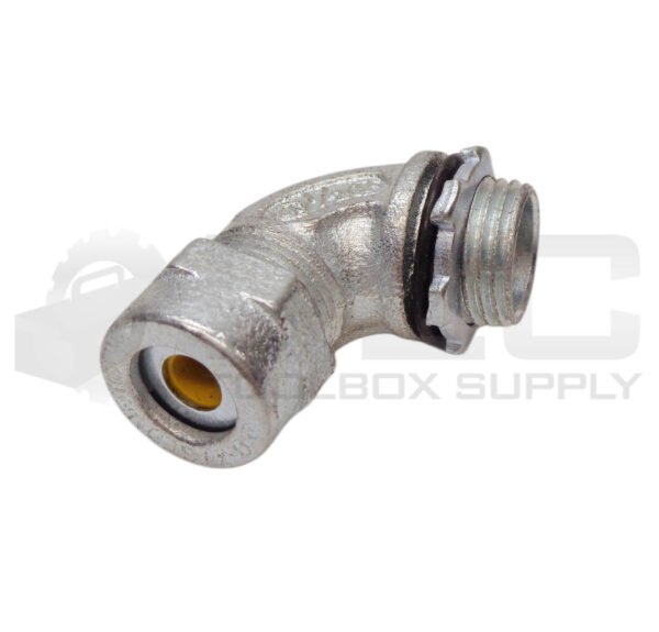BOX OF 19 NEW OZ/GEDNEY SR-9-503 1/2" STRAIN RELIEF CONNECTORS - Image 3