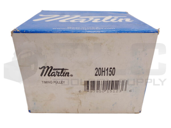MARTIN 20H150 TIMING PULLEY 1" BORE W/ S1641 RS BEARINGS - Image 5