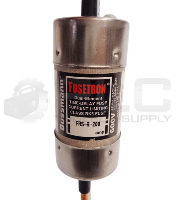NEW BUSSMANN FRS-R-200 FUSETRON FUSE 200AMP 600V - Image 3