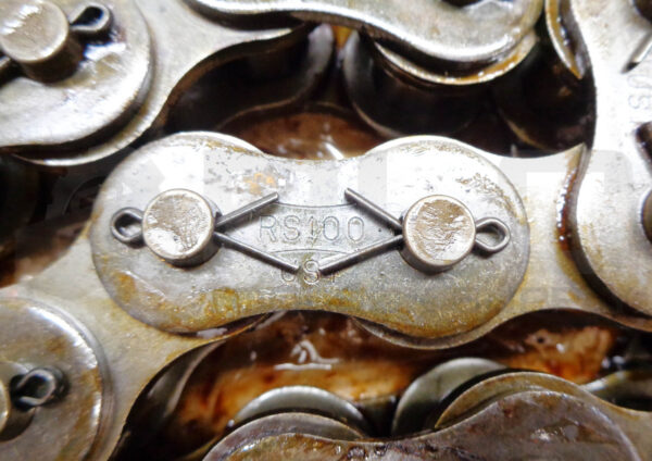NEW US TSUBAKI RS100 / RS 100 ROLLER CHAIN 79" COTTER 100CB - Image 2