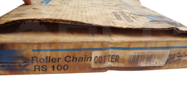 NEW US TSUBAKI RS100 / RS 100 ROLLER CHAIN 79" COTTER 100CB - Image 4
