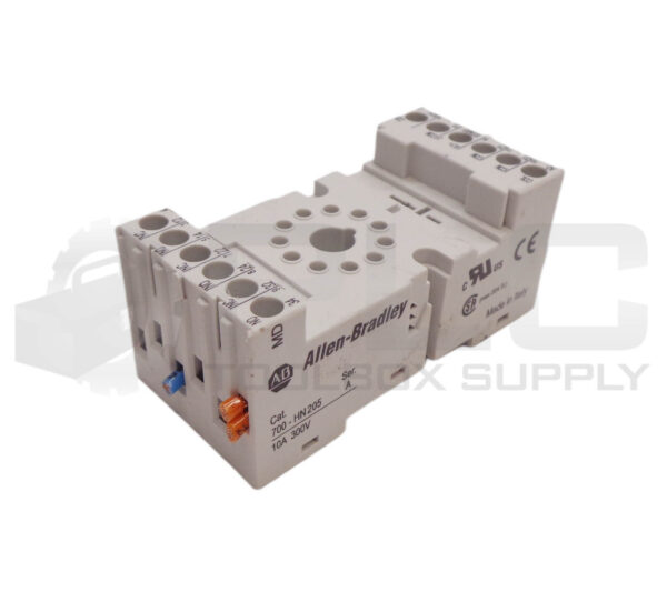 LOT OF 4 ALLEN BRADLEY 700-HN205 /A RELAY SOCKETS 11 PIN - Image 2