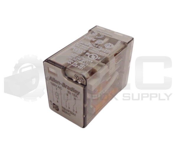 LOT OF 2 ALLEN BRADLEY 700-HF32A1 SER C RELAYS 120VAC 12A - Image 2