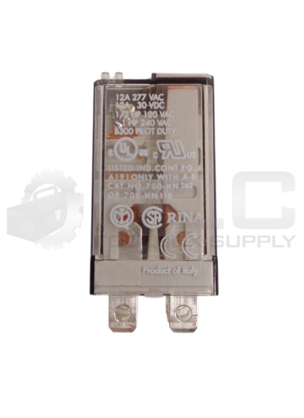 LOT OF 2 ALLEN BRADLEY 700-HF32A1 SER C RELAYS 120VAC 12A - Image 4