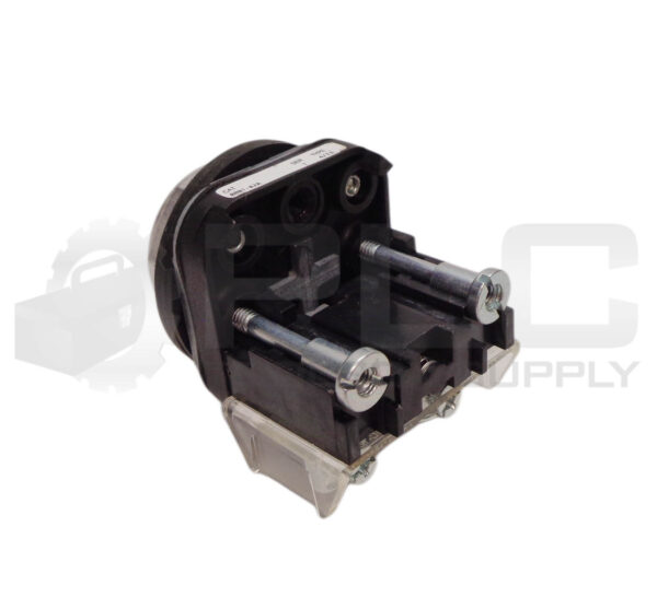 LOT OF 3 ALLEN BRADLEY 800T-A2A /T BLACK PUSH BUTTON W/ 800T-XA /D CONTACT BLOCK - Image 3