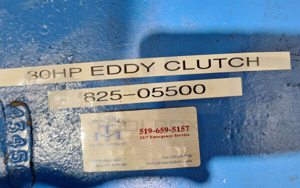 REPAIRED EDDY CLUTCH DA733176 GEAR MOTOR 30HP 1760RPM; W-DA286T-RD 575V - Image 5