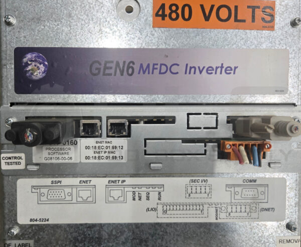 WTC 902-1103 GEN 6 MFDC INVERTER 350-500VAC 500A W/ 917-0160 G08106-00-06 CPU - Image 5