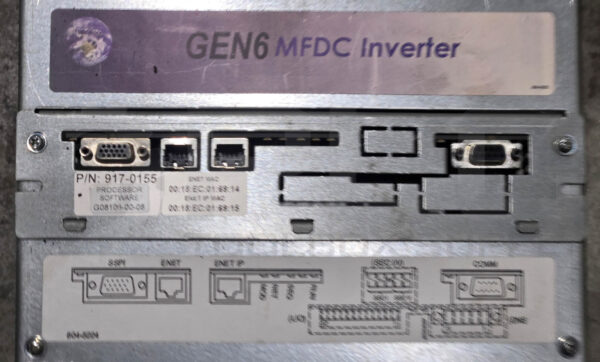 WTC 902-1101 GEN 6 MFDC INVERTER 350-500VAC 500A W/ 917-0155 G08106-00-08 CPU - Image 5