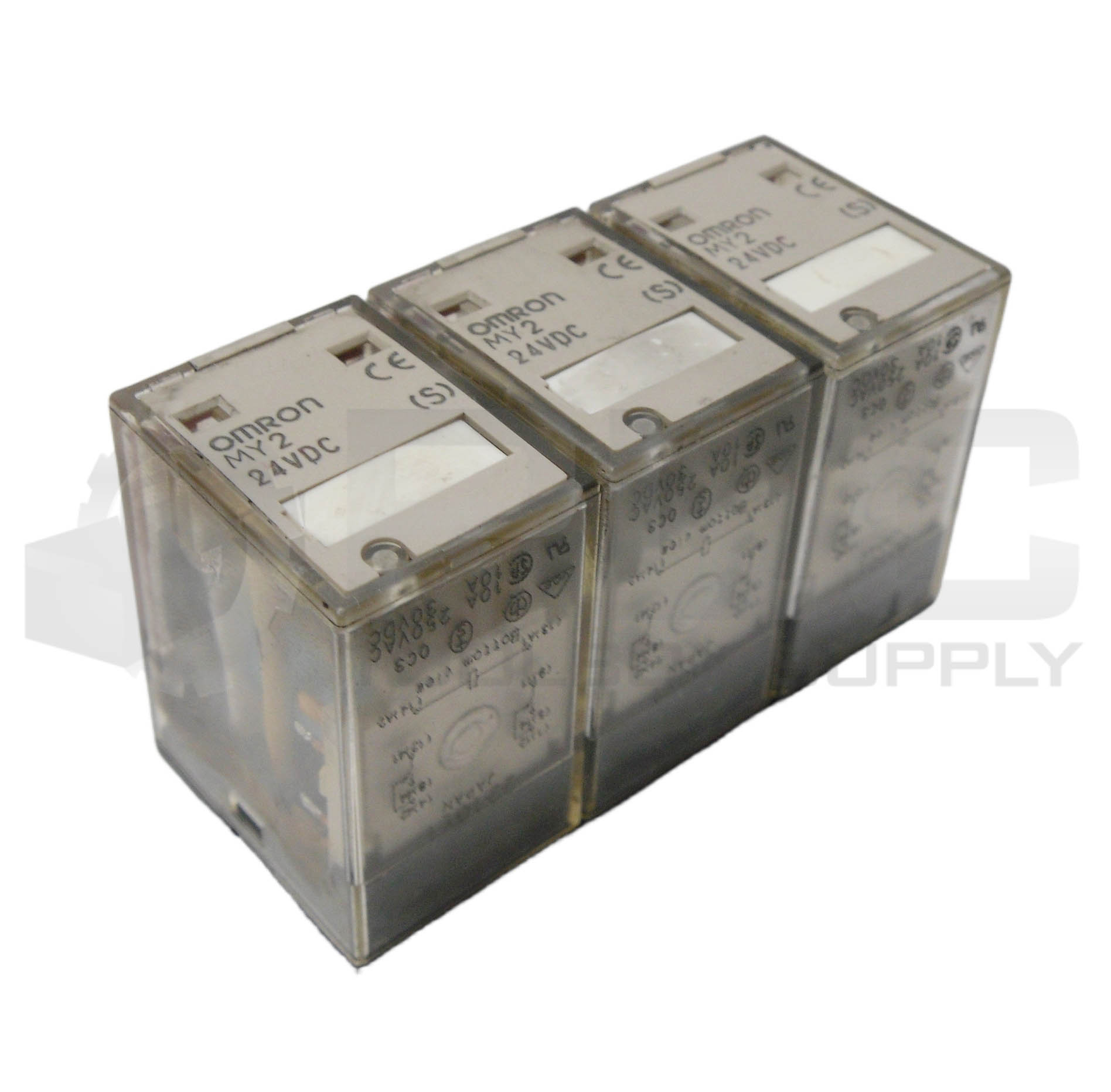 LOT OF 3 OMRON MY2 RELAY - PLC Toolbox Supply