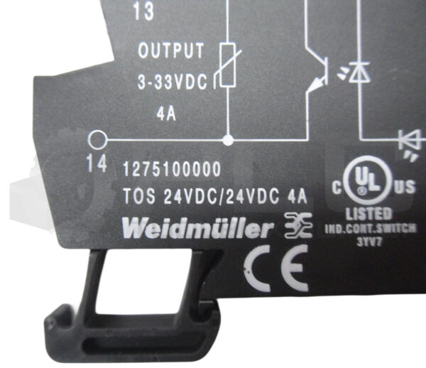 WEIDMULLER 1275100000 SOLID STATE RELAY - Image 4