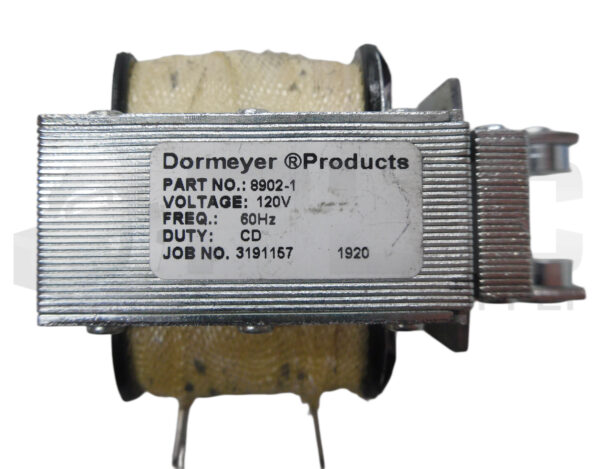 DORMEYER 8902-1 SOLENOID 120V 60HZ - Image 4