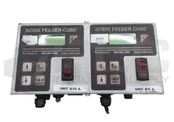 RODIX FC-200-2 FEEDER CUBE 120VAC 50/60HZ 10A 121-000-2001 - Image 2