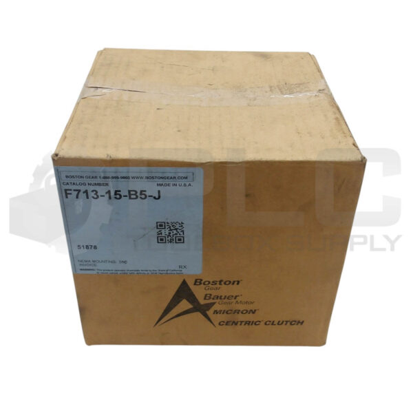 SEALED NEW BOSTON GEAR F713-15-B5-J GEARBOX 0.66HP *READ*