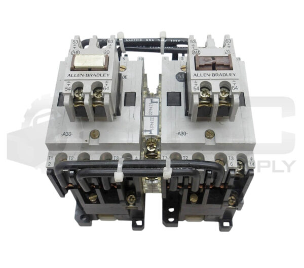 ALLEN BRADLEY 104-A30ND3 /B W/ (2) 100-A30N*3 /B W/ (2) HU473 W/ (2) 195-FA20 /A
