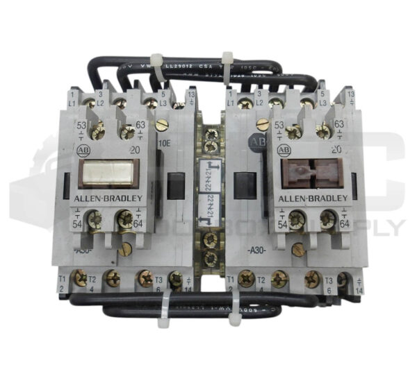 ALLEN BRADLEY 104-A30ND3 /B W/ (2) 100-A30N*3 /B W/ (2) HU473 W/ (2) 195-FA20 /A - Image 2