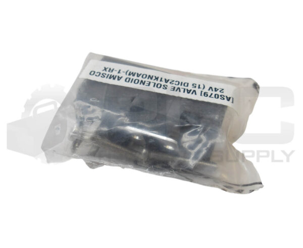SEALED NEW AMISCO AS079 SOLENOID VALVE 24VDC 2.5W 15 DIC2A1KN0AM-1-RX - Image 2