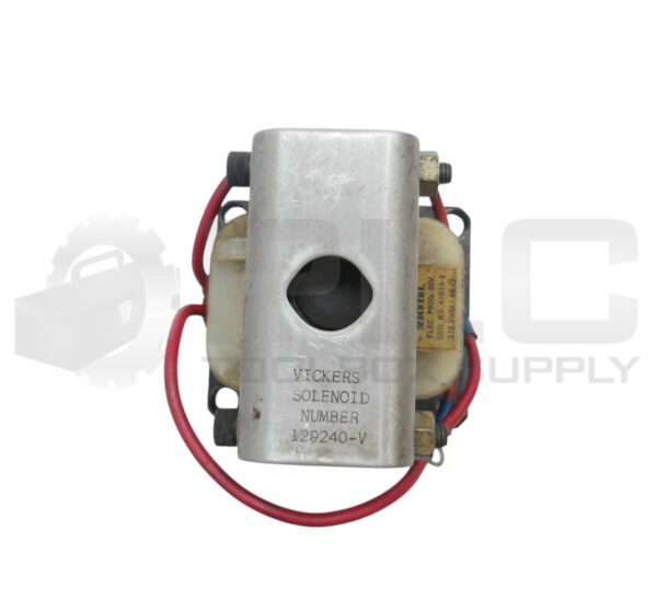 VICKERS 129240-V SOLENOID VALVE W/ 43B14-2 COIL 115V 60HZ - Image 2
