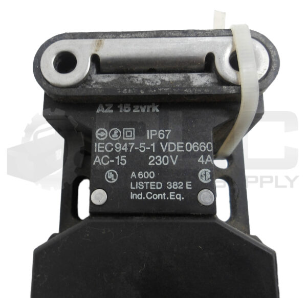 SCHMERSAL AZ 15 ZVRK SAFETY INTERLOCK SWITCH 230V 4A - Image 5