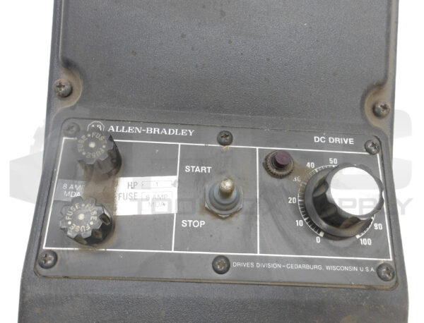 ALLEN BRADLEY 1362-NCG/A DC DRIVE 1HP 8A 230VAC 180VDC 1PH - Image 2