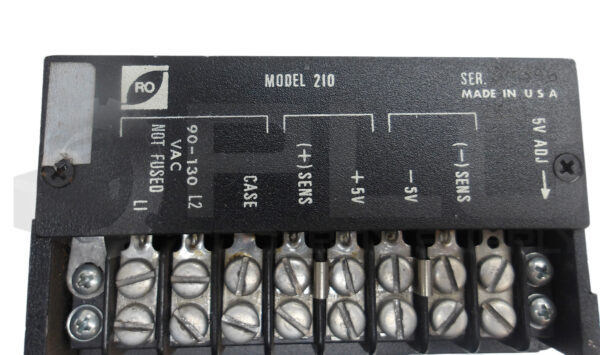 RO 210 POWER SUPPLY 90-130VAC - Image 5