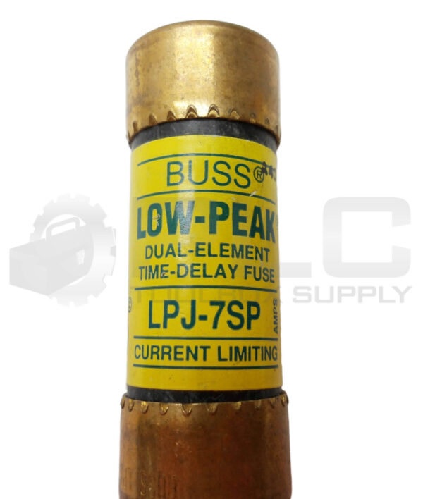 LOT OF 6 BUSSMANN LPJ-7SP LOW PEAK TIME DELAY FUSE 7A CLASS J 600VAC - Image 6