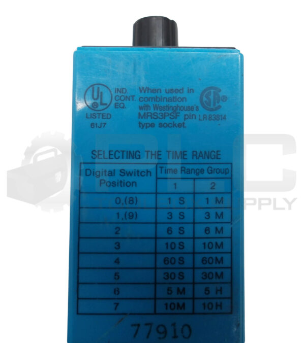 WESTINGHOUSE TRF 1P ELECTRIC TIMER 10A - Image 4