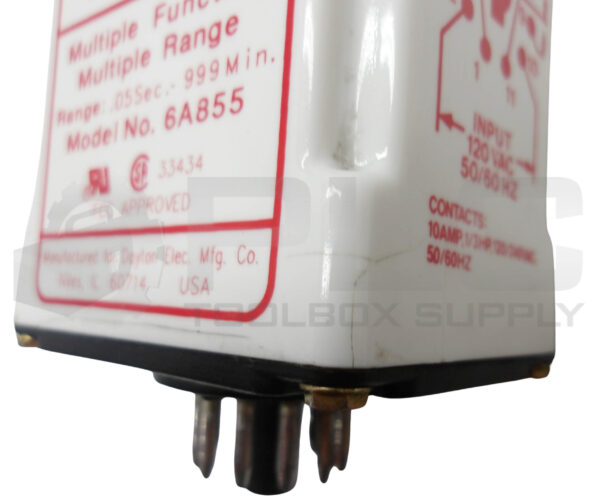 DAYTON 6A855 TIME DELAY RELAY *READ* - Image 5