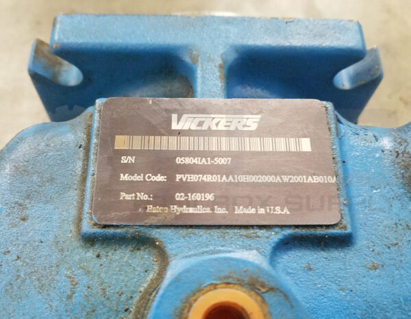 VICKERS PVH074R01AA10H002000AW2001AB010A PUMP 02-1610196 - Image 6