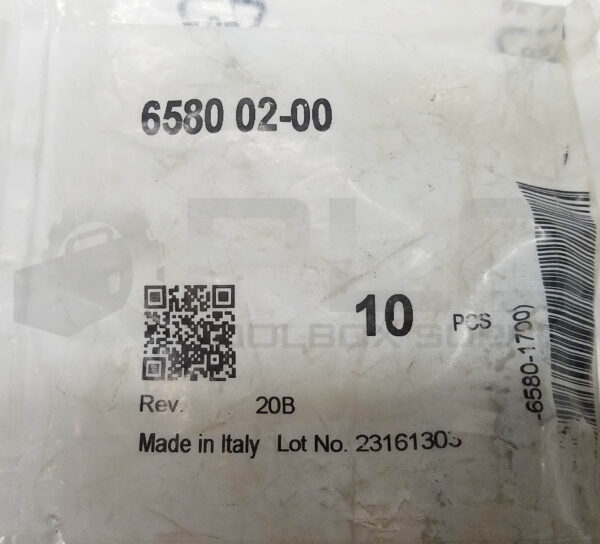 SEALED NEW BAG OF 10 CAMOZZI 6580 02-00 UNION PUSH-IN 1/4" OD - Image 3