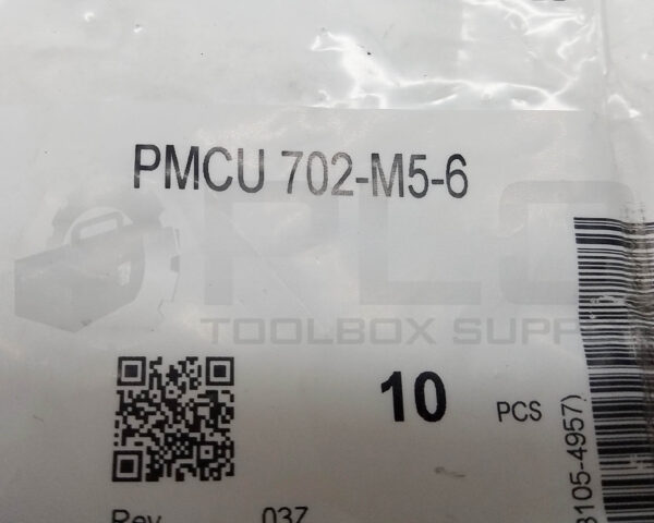 SEALED NEW BAG OF 10 CAMOZZI PMCU 702-M5-6 COMPACT FLOW CONTROL, M5 X 6 - Image 3