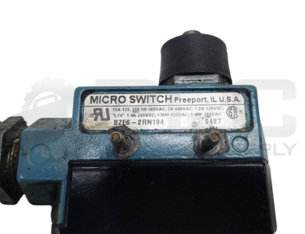 MICRO SWITCH BZE6-2RN194 LIMIT SWITCH - Image 4