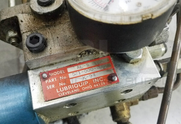 LUBRIQUIP 521-000-001 PUMP AL-5 w/ RESERVOIR - Image 5